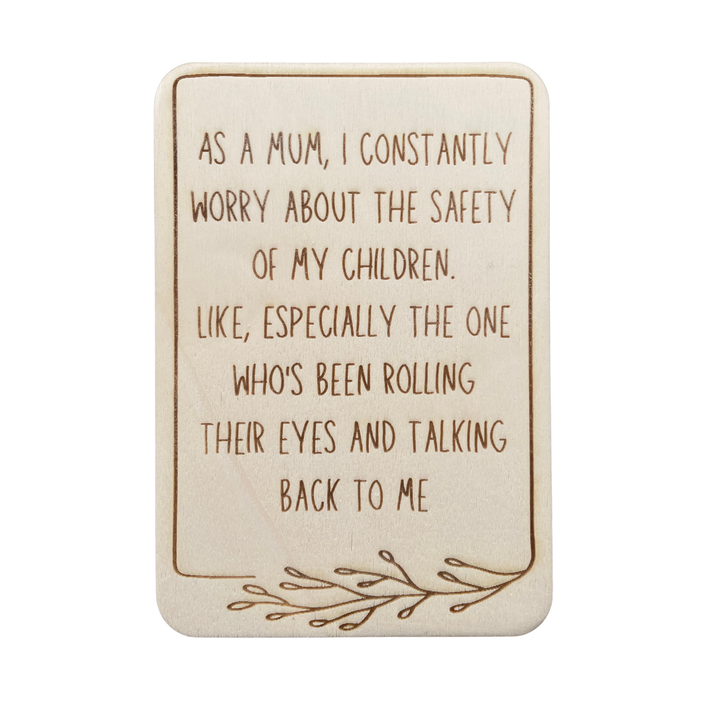 As A Mum, I Constantly Worry About The Safety Of My Children - Cheeky Charlie Keep Cards