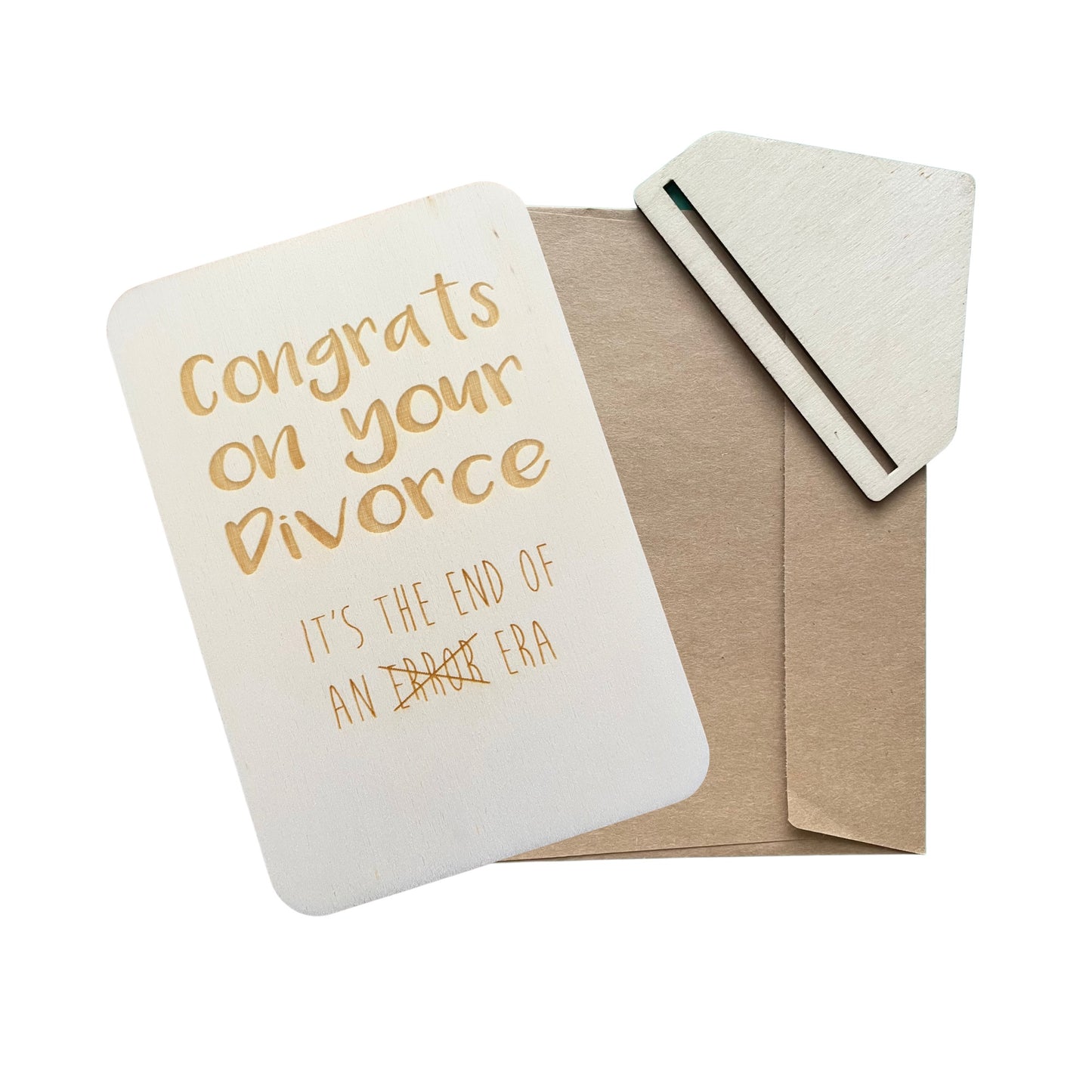Congrats On Your Divorce - Cheeky Charlie Keep Cards