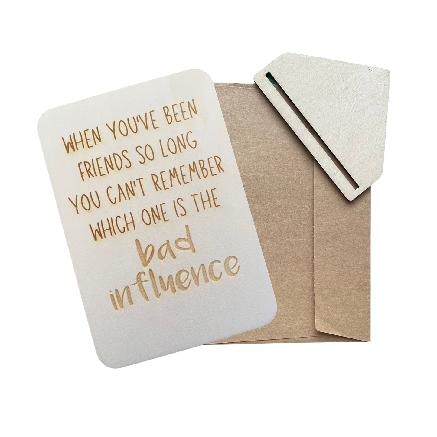 When You've Been Friends So Long - Cheeky Charlie Keep Cards