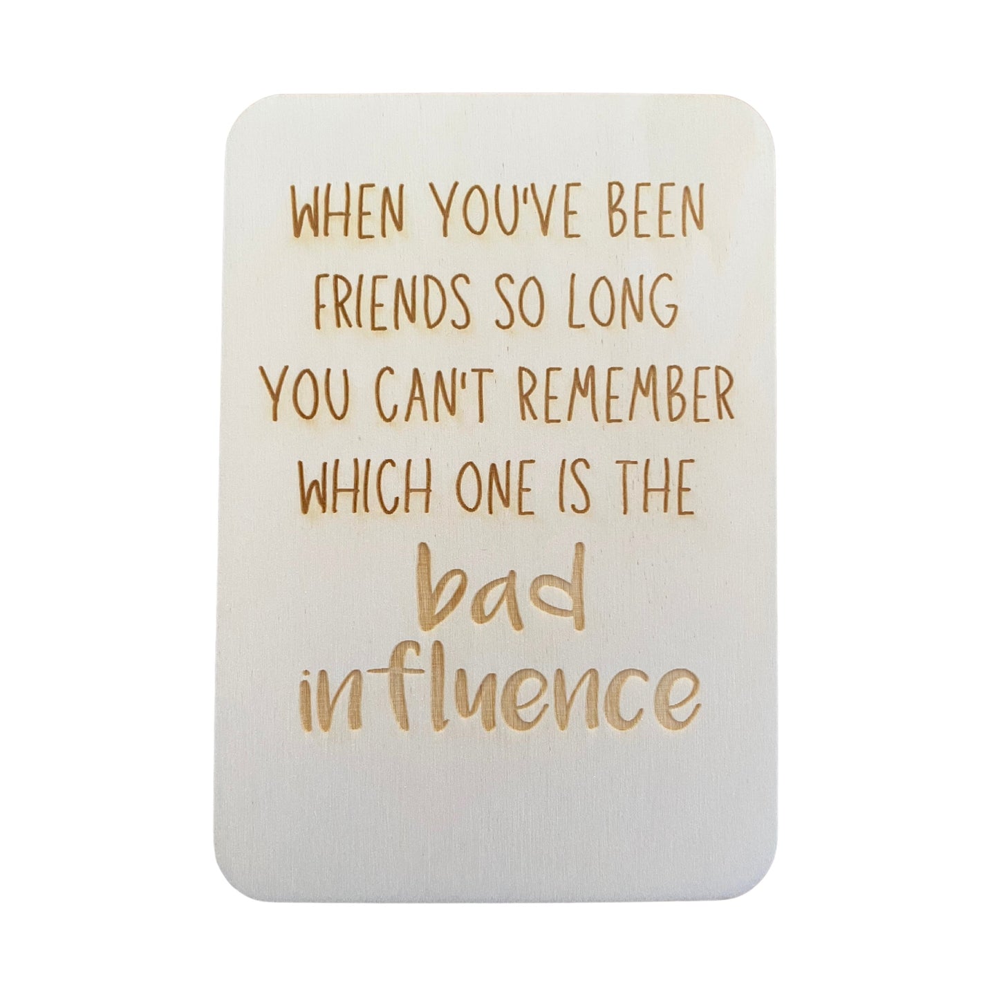 When You've Been Friends So Long - Cheeky Charlie Keep Cards