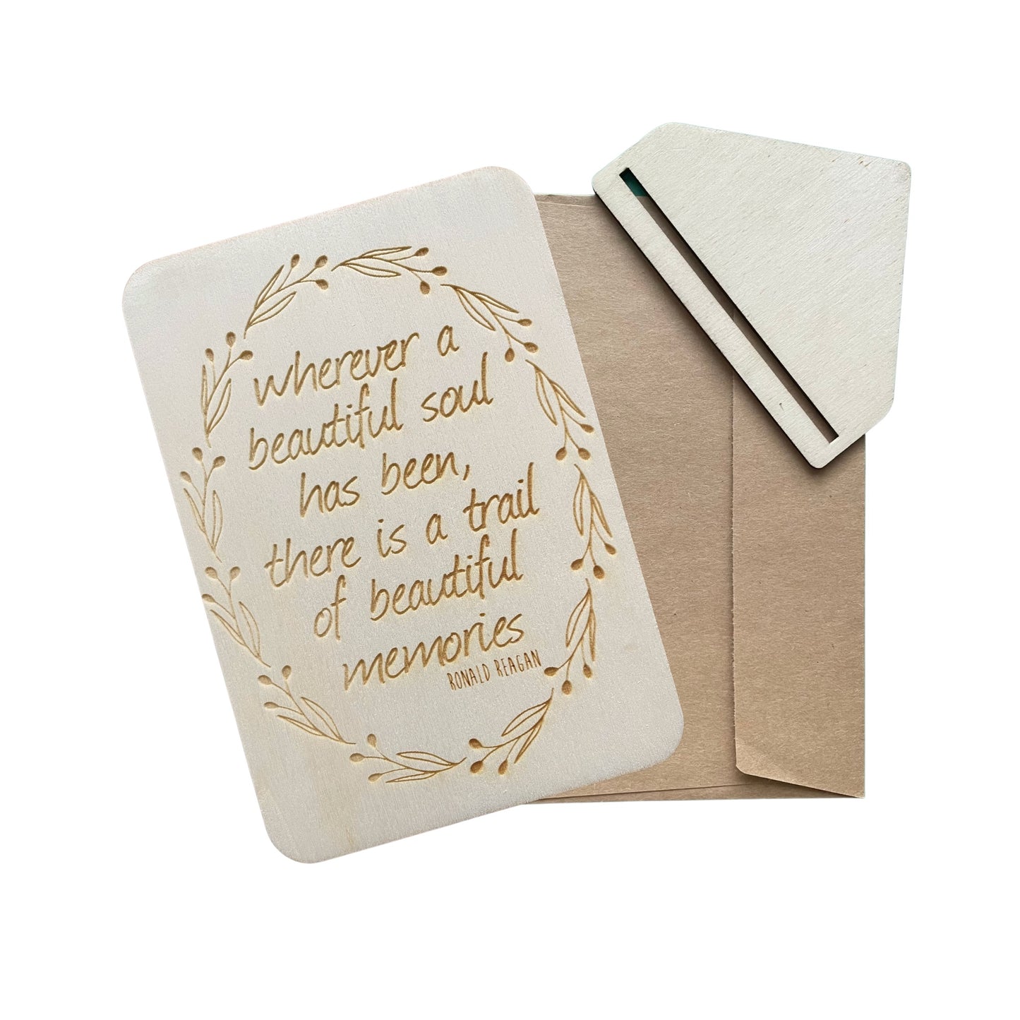 Wherever A Beautiful Soul Has Been - Cheeky Charlie Keep Cards