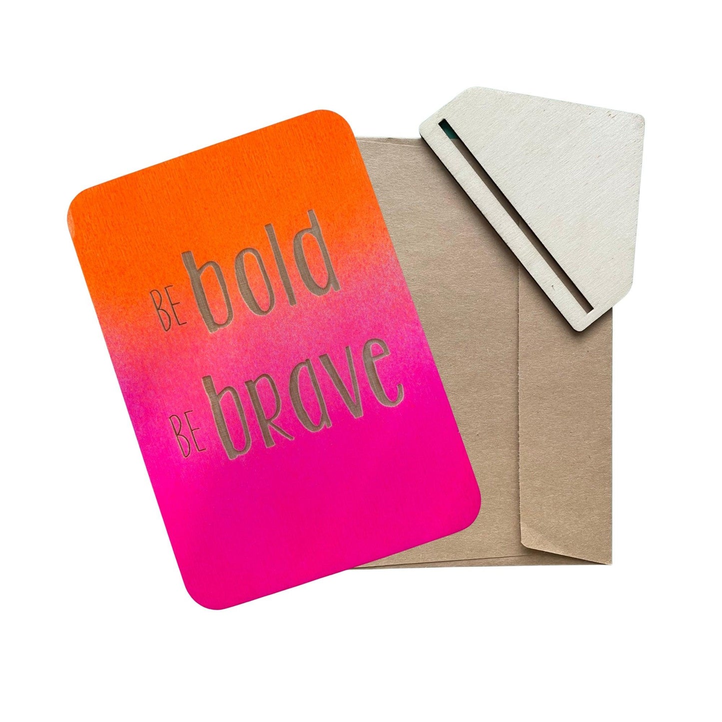 Be Bold Be Brave - Cheeky Charlie Keep Cards