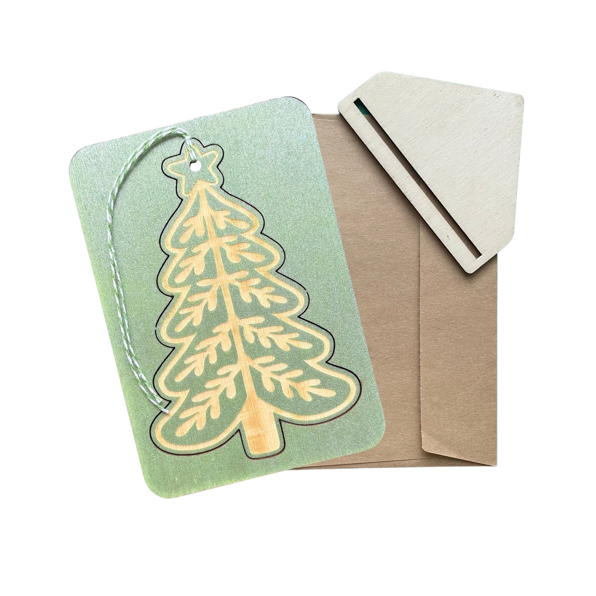 Xmas - Christmas Tree Tag - Cheeky Charlie Keep Cards