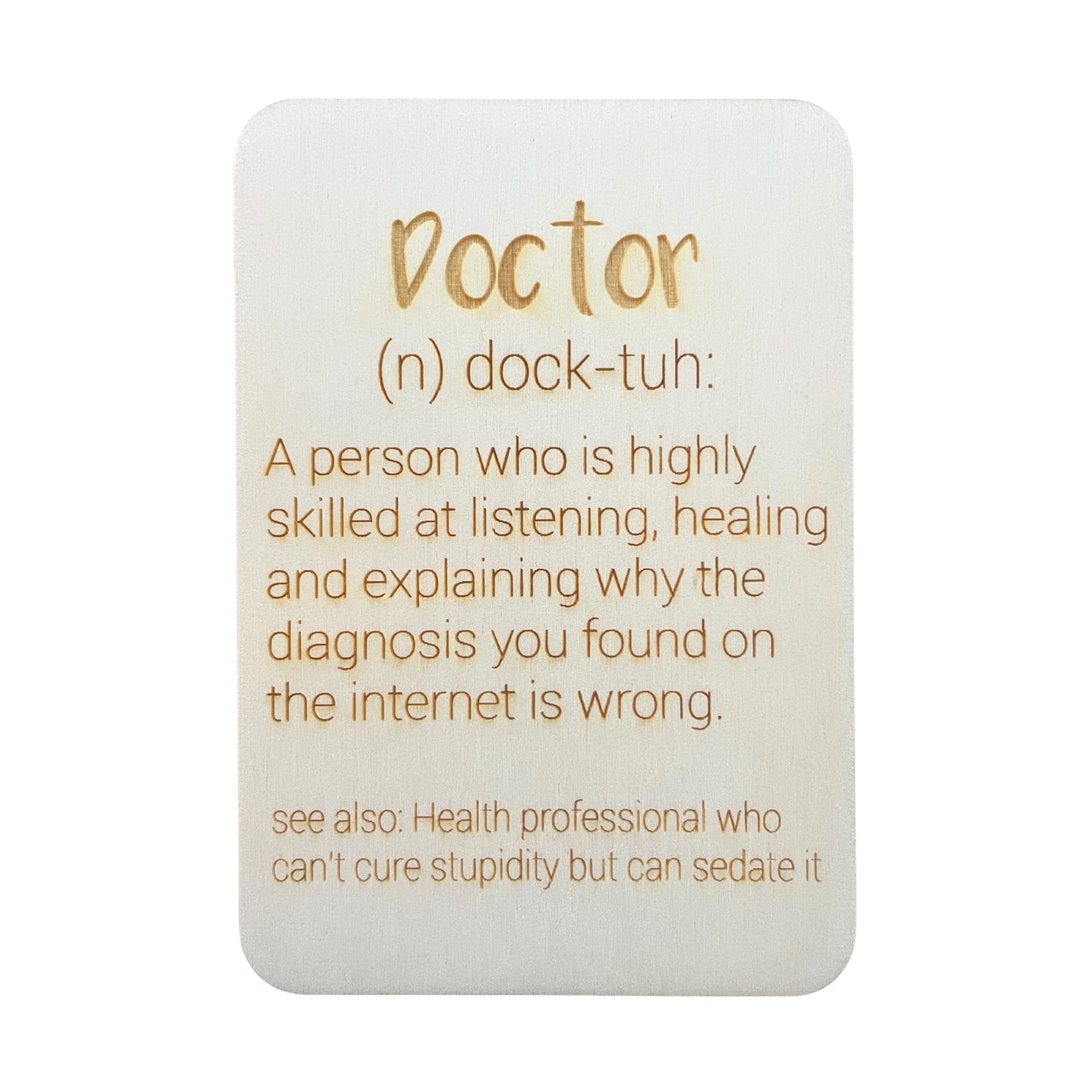 Doctor (n)