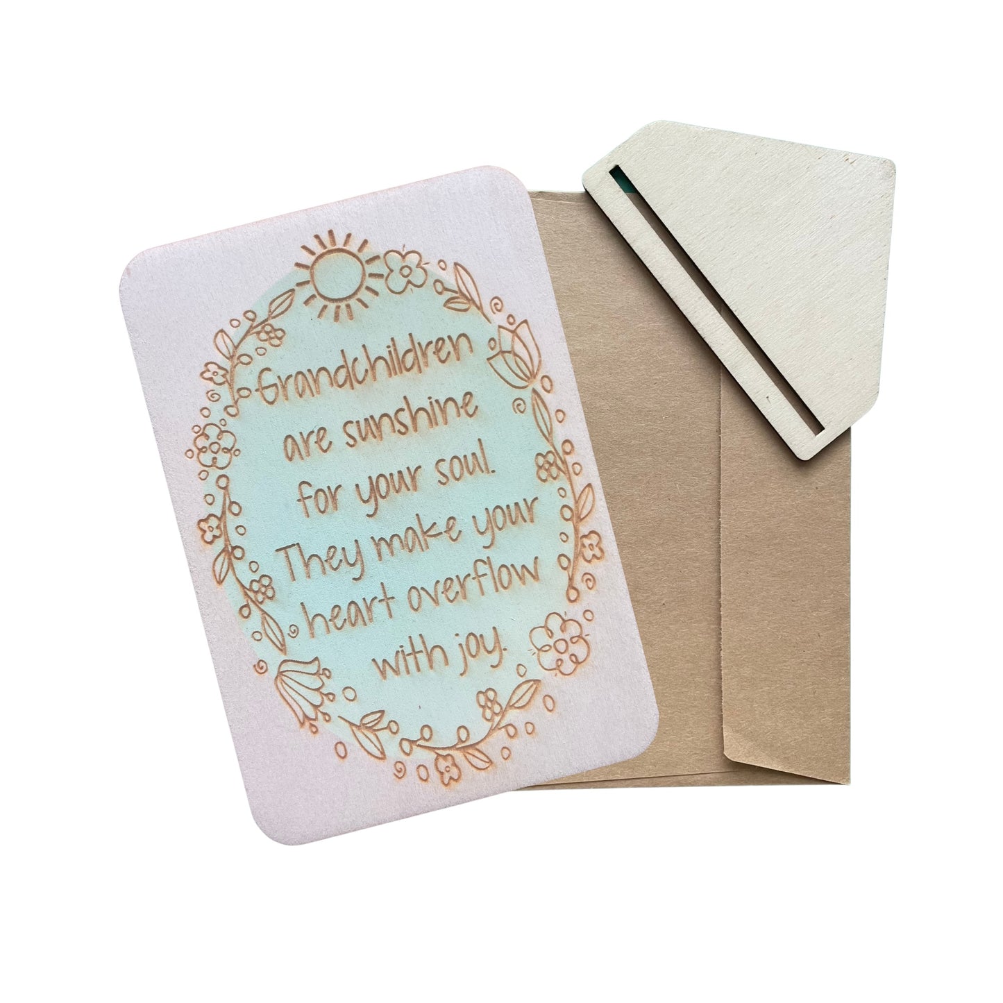 Grandchildren Are Sunshine For Your Soul - Cheeky Charlie Keep Cards