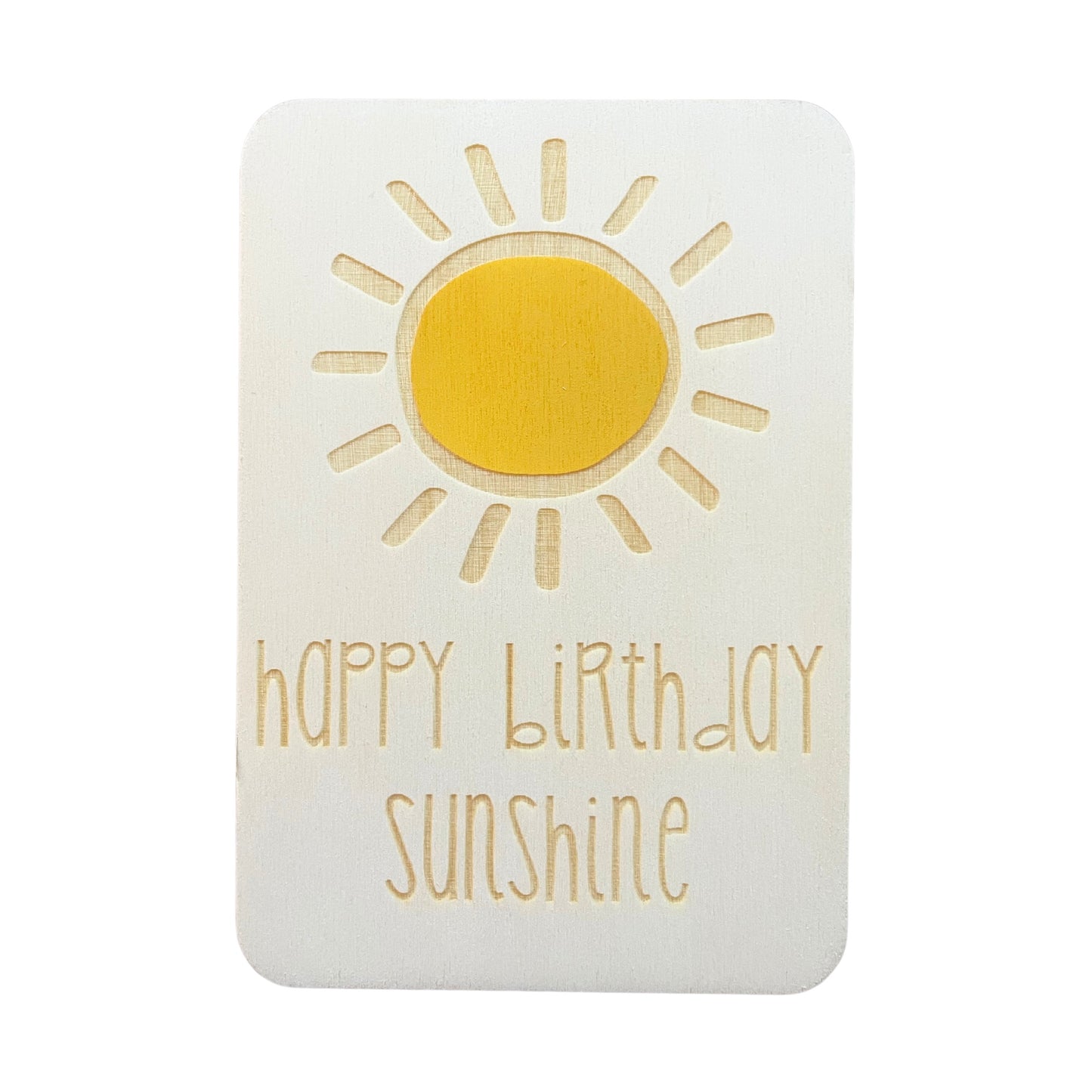 Happy Birthday Sunshine
