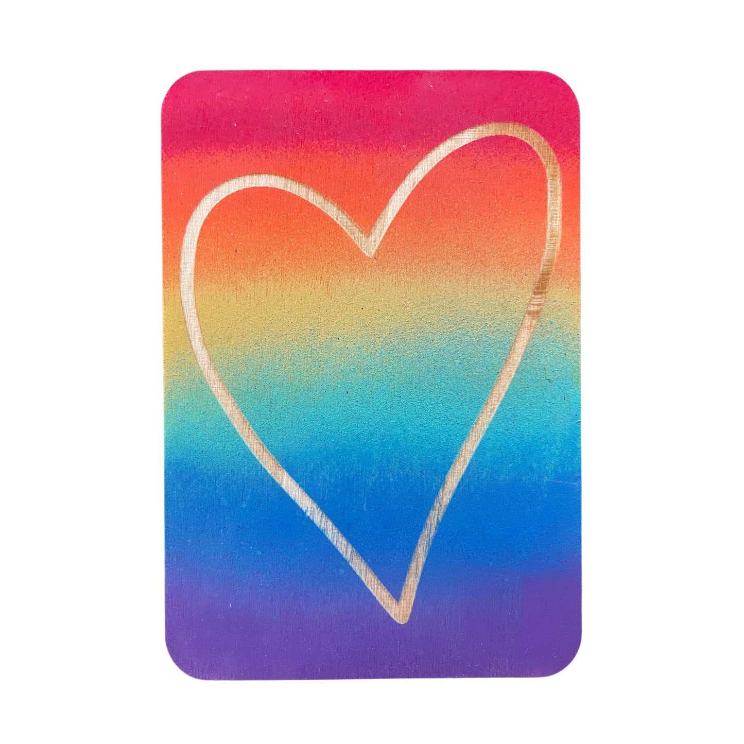 Love Is Love Rainbow Heart