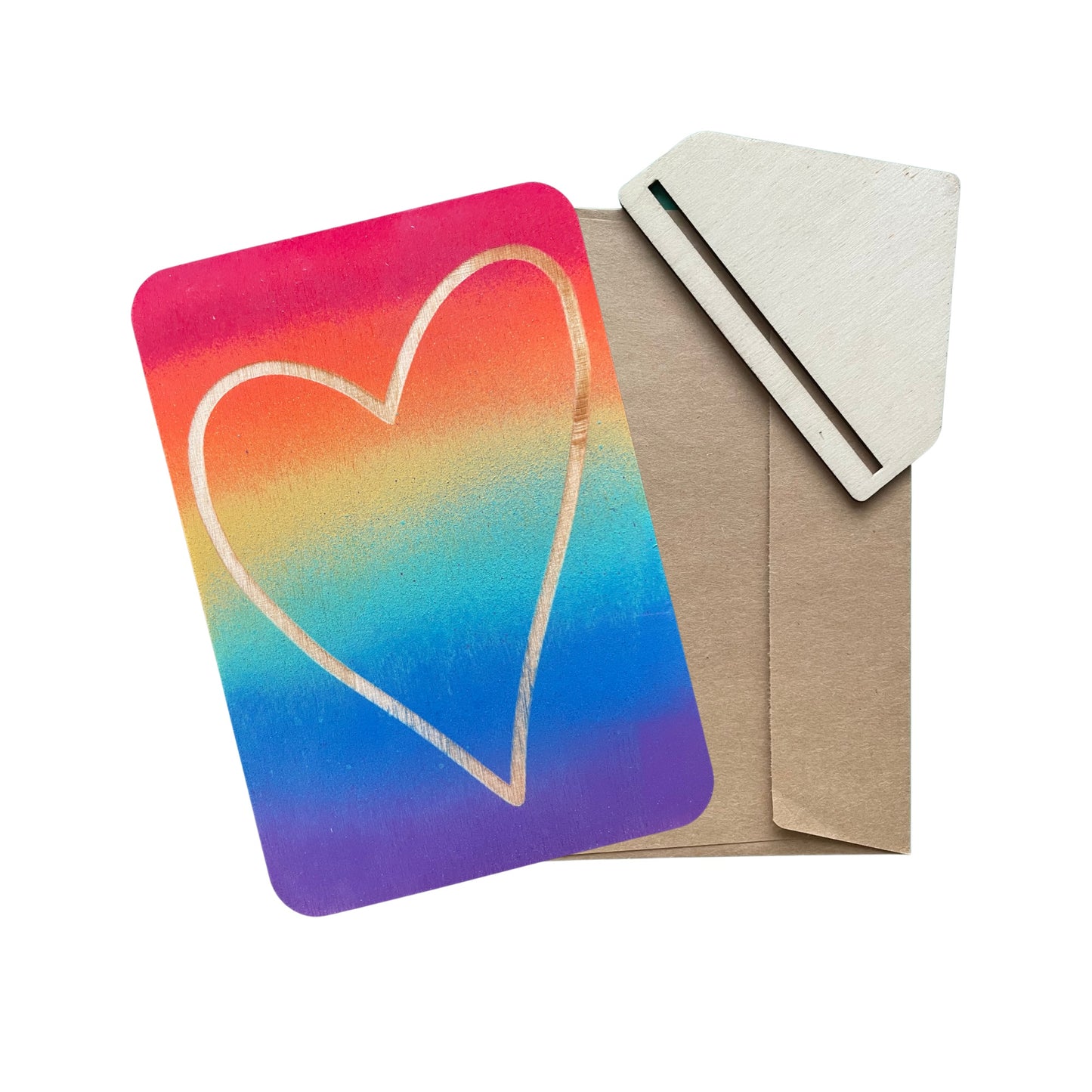 Love Is Love Rainbow Heart