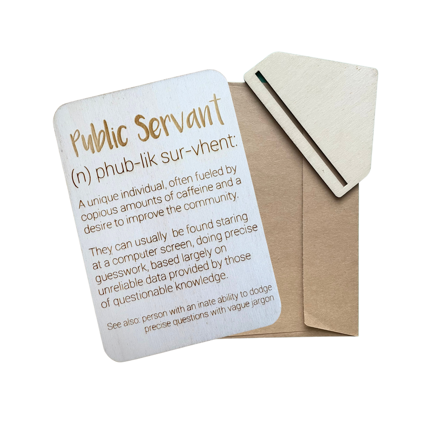 Public Servant (n)