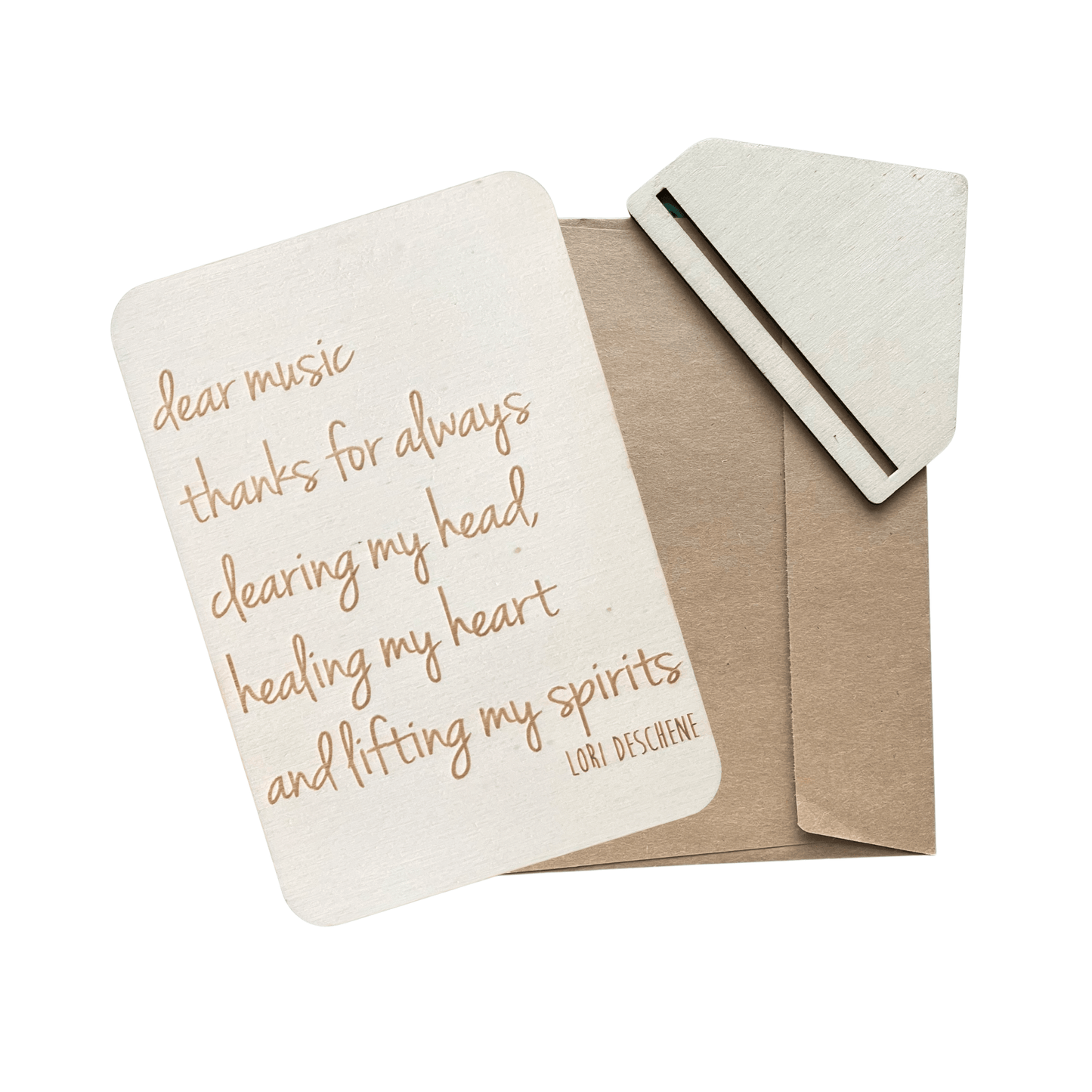 Dear Music - Cheeky Charlie Keep Cards