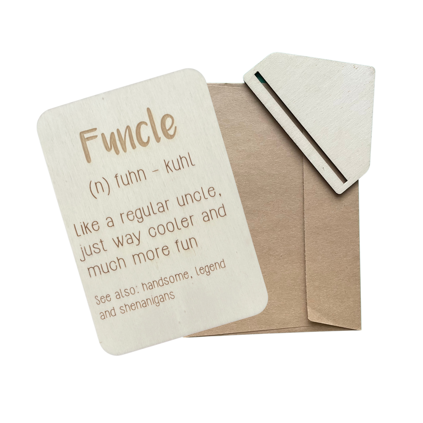 Funcle - Cheeky Charlie Keep Cards
