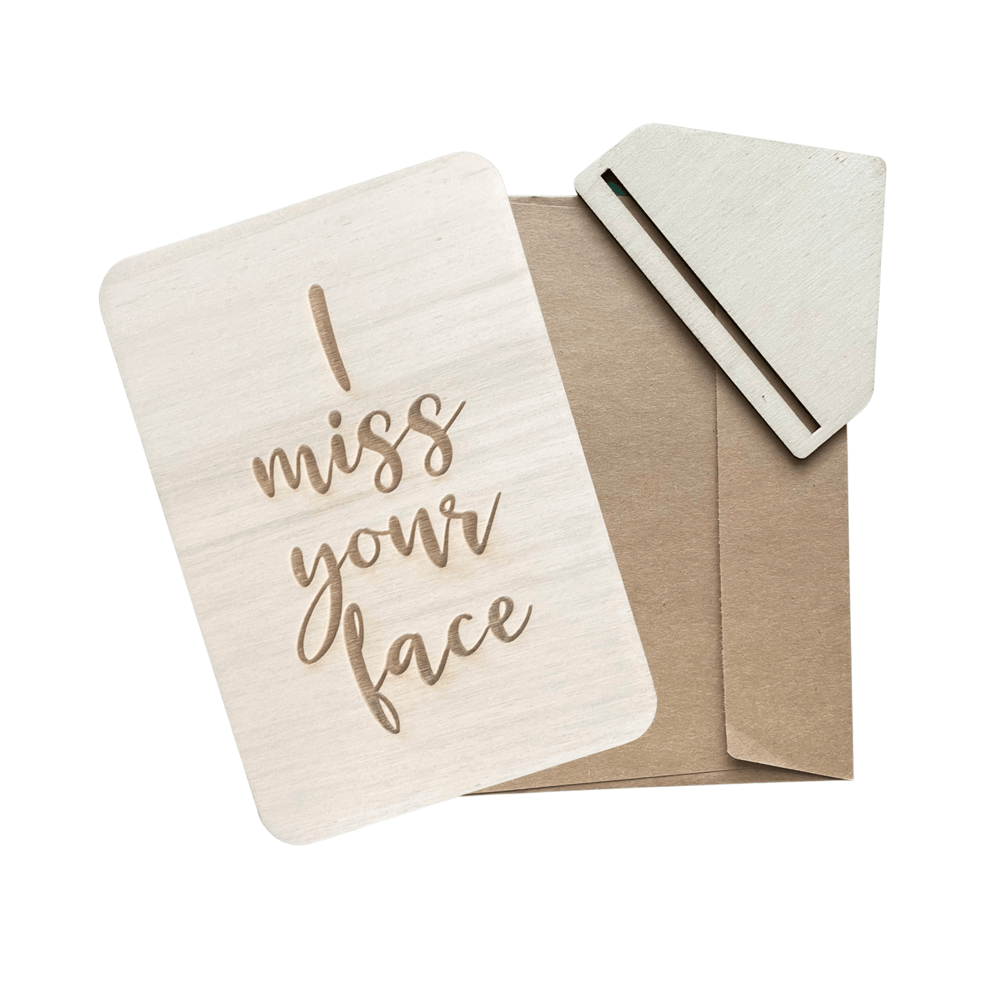 I Miss Your Face - Cheeky Charlie Keep Cards