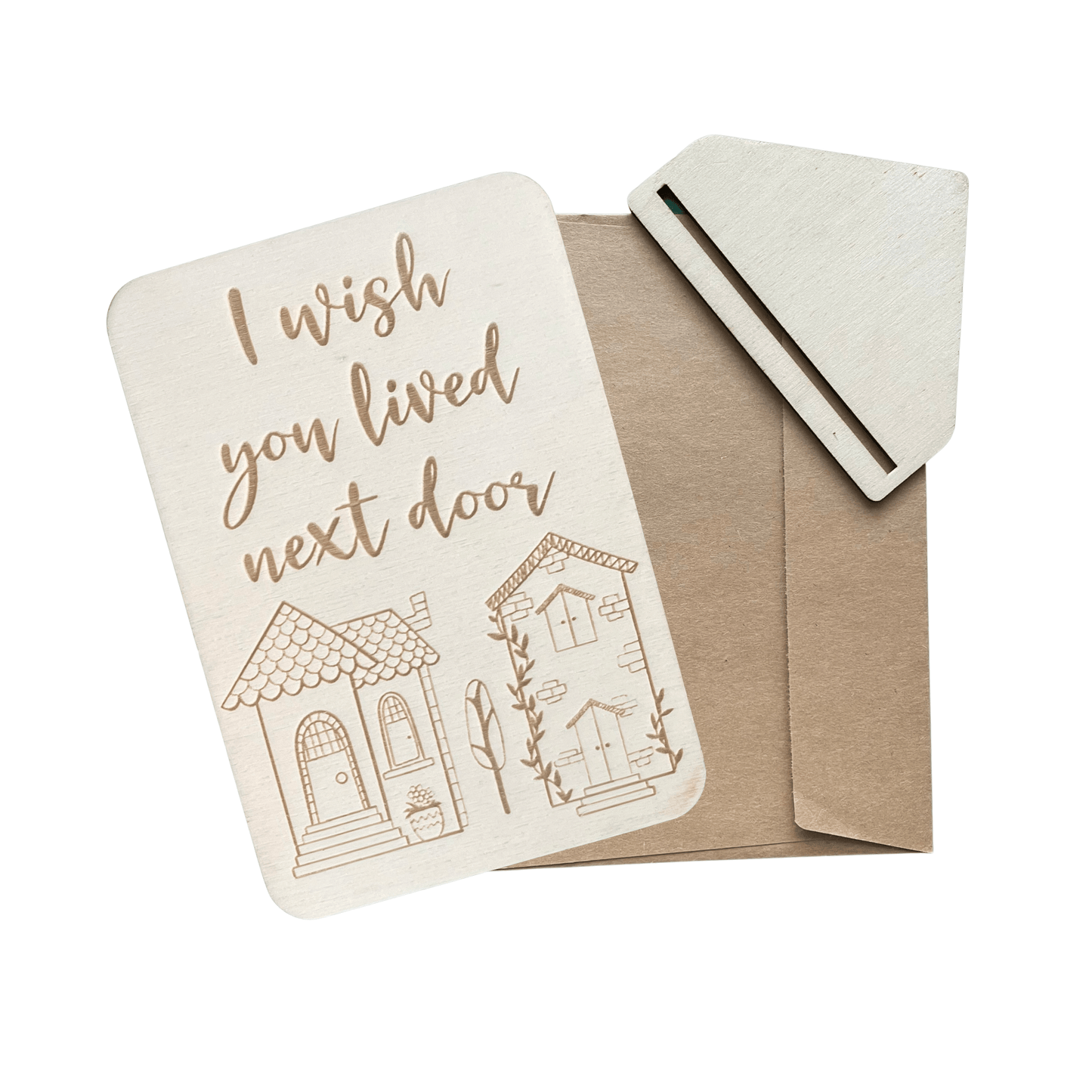 I Wish You Lived Next Door - Cheeky Charlie Keep Cards