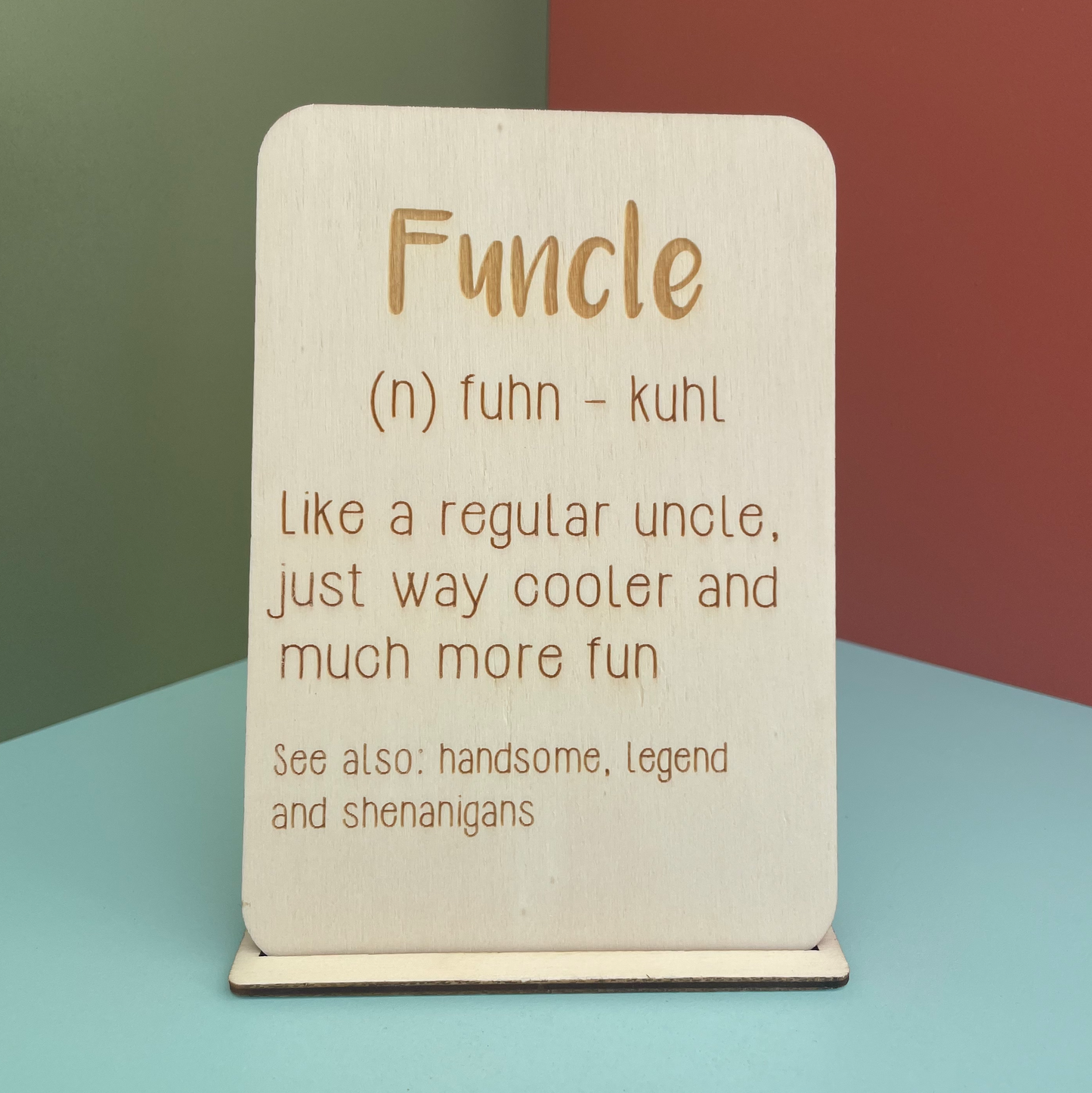 Funcle - Cheeky Charlie Keep Cards