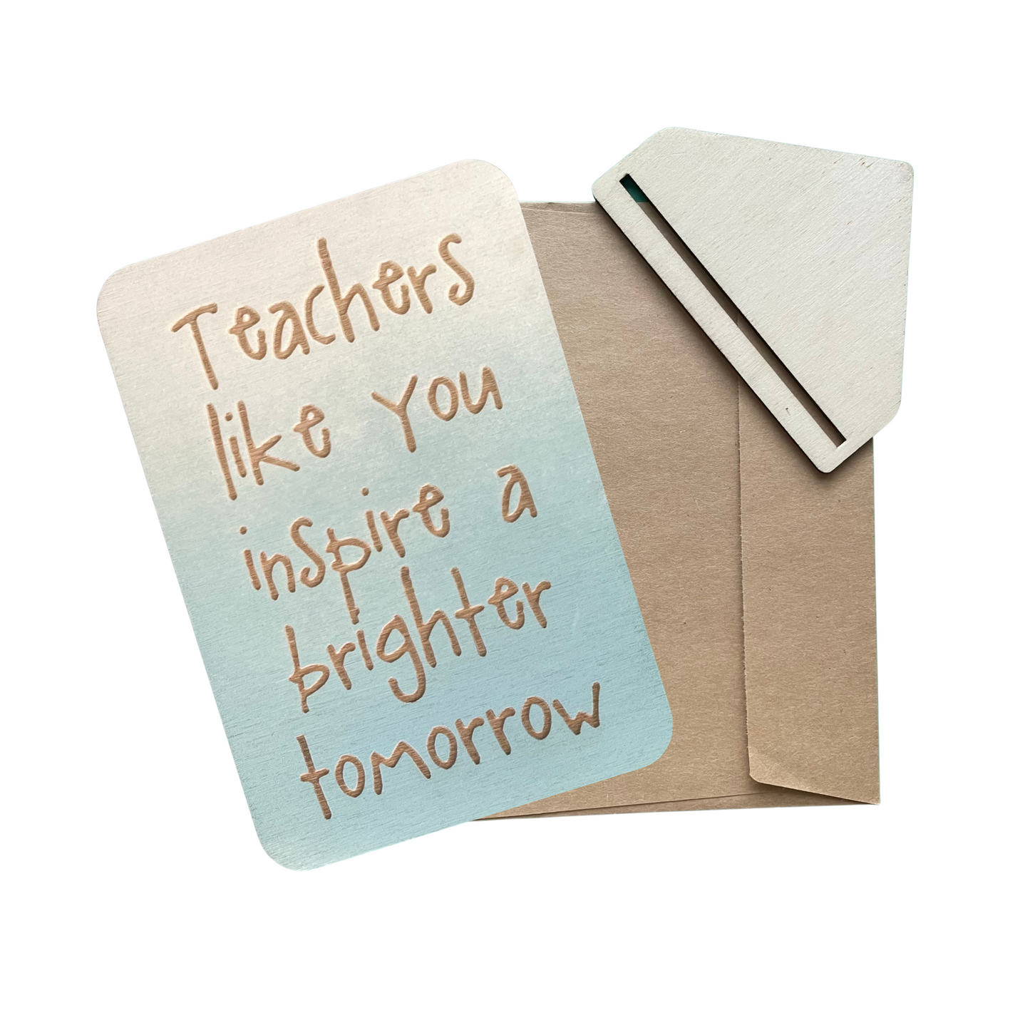 Teachers Like You Inspire A Brighter Tomorrow - Cheeky Charlie Keep Cards