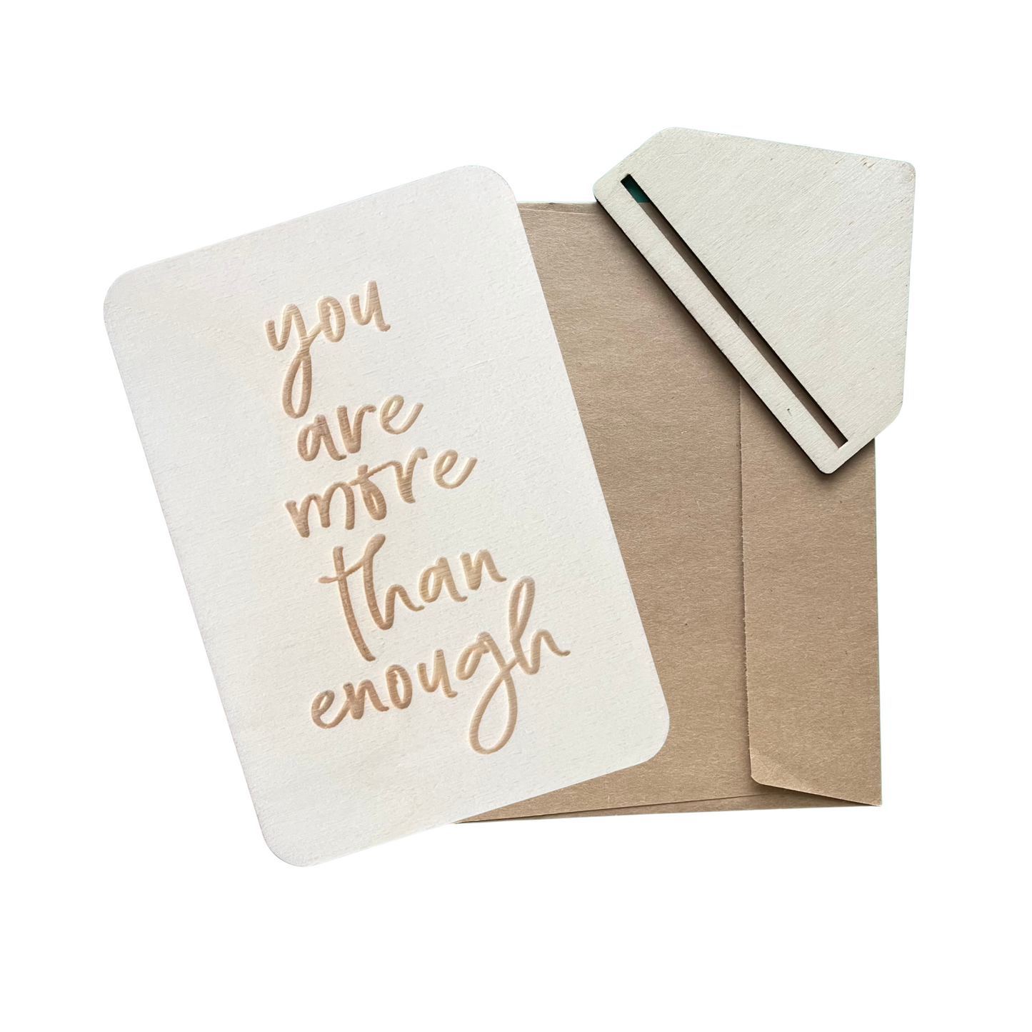 You Are More Than Enough - Cheeky Charlie Keep Cards