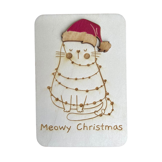 Meowy Christmas - Cheeky Charlie Keep Cards