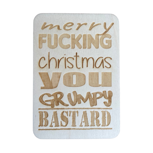 Merry Fucking Christmas - Cheeky Charlie Keep Cards