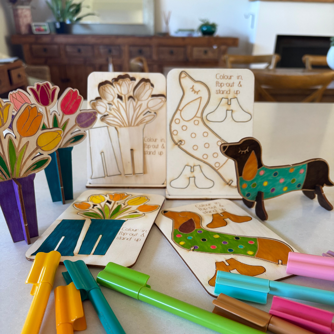 Pop-out And Colour In Posy