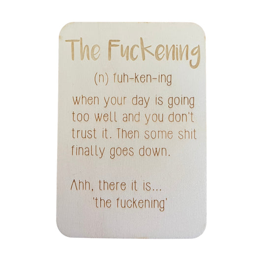 The Fuckening - Cheeky Charlie Keep Cards