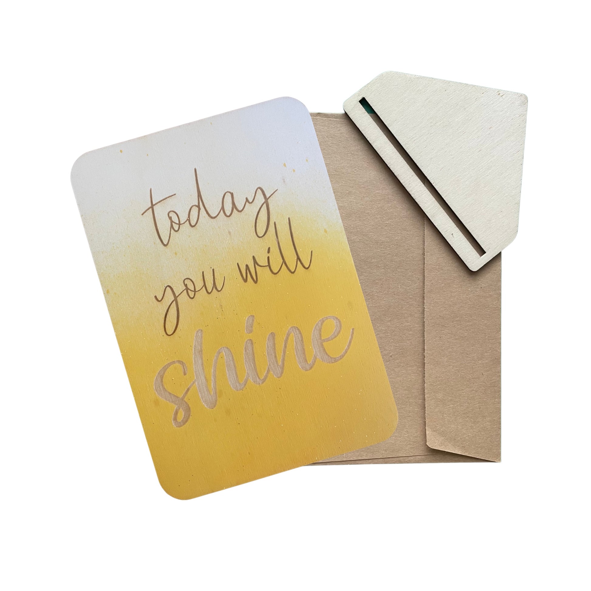 Today You Will Shine - Cheeky Charlie Keep Cards