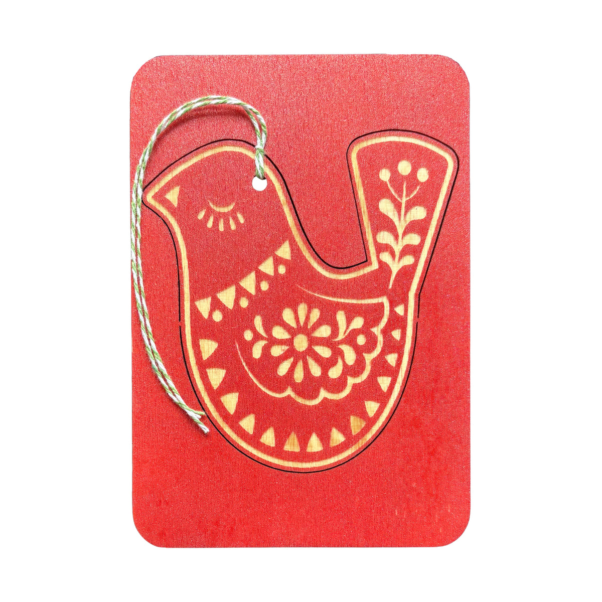 Xmas - Christmas Dove Tag - Cheeky Charlie Keep Cards