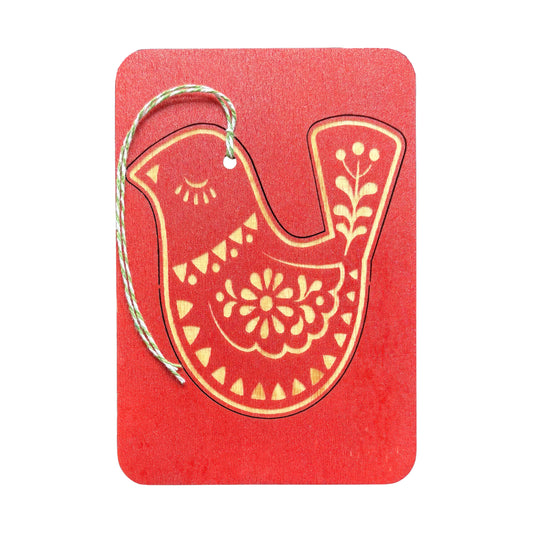 Xmas - Christmas Dove Tag - Cheeky Charlie Keep Cards