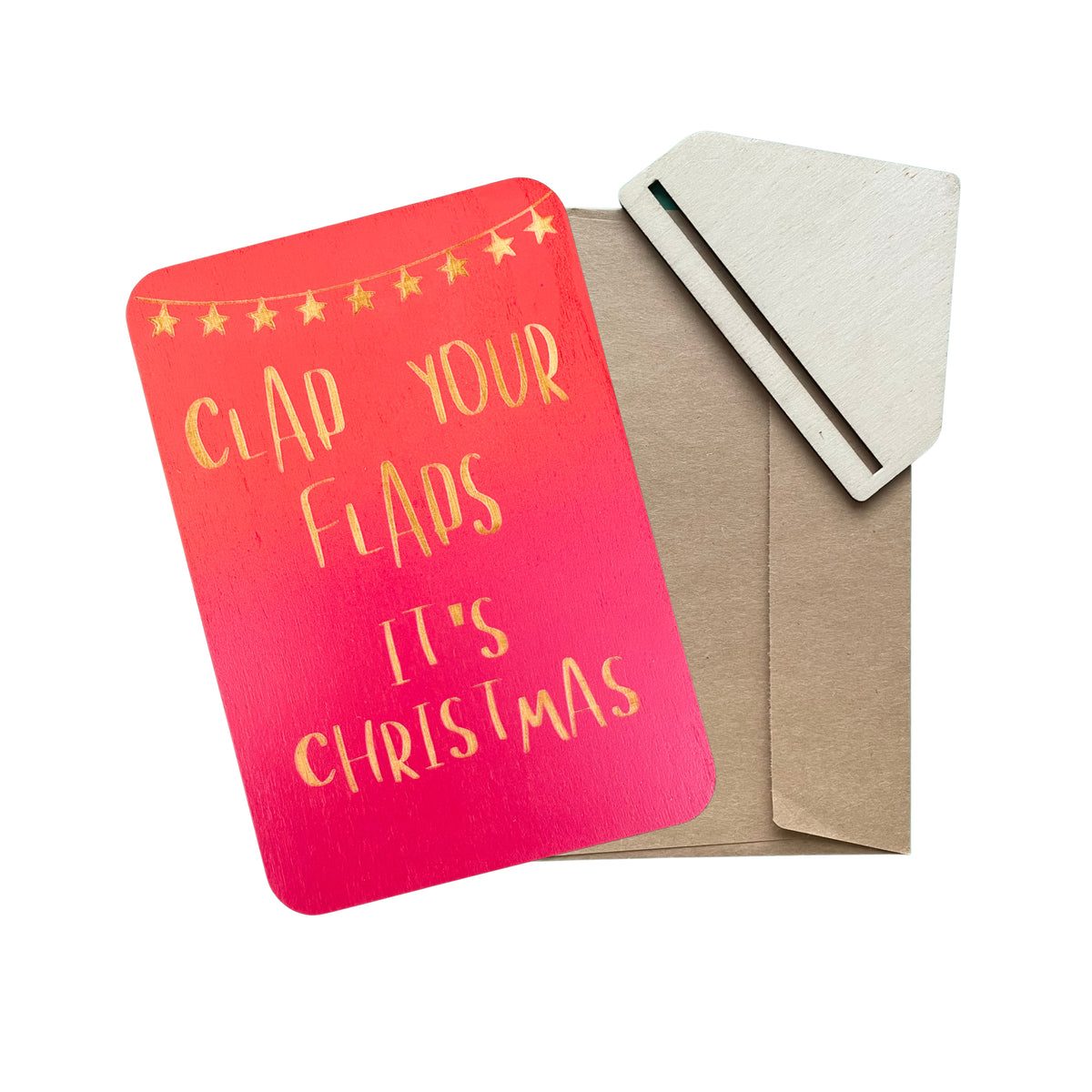 Xmas - Clap Your Flaps It's Christmas - Cheeky Charlie Keep Cards