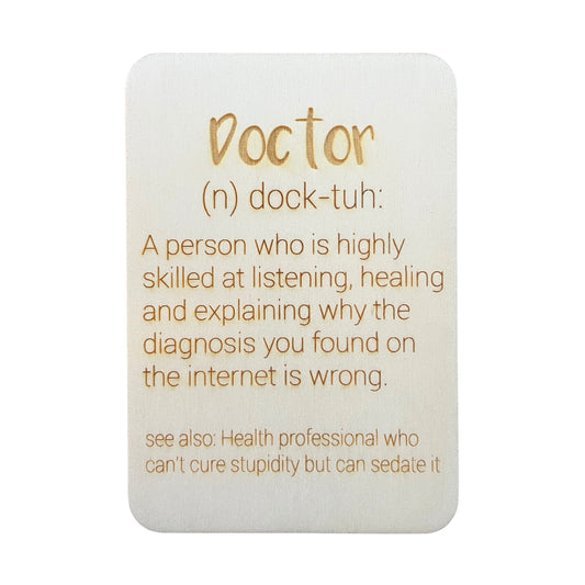 Doctor (n) - Cheeky Charlie Keep Cards