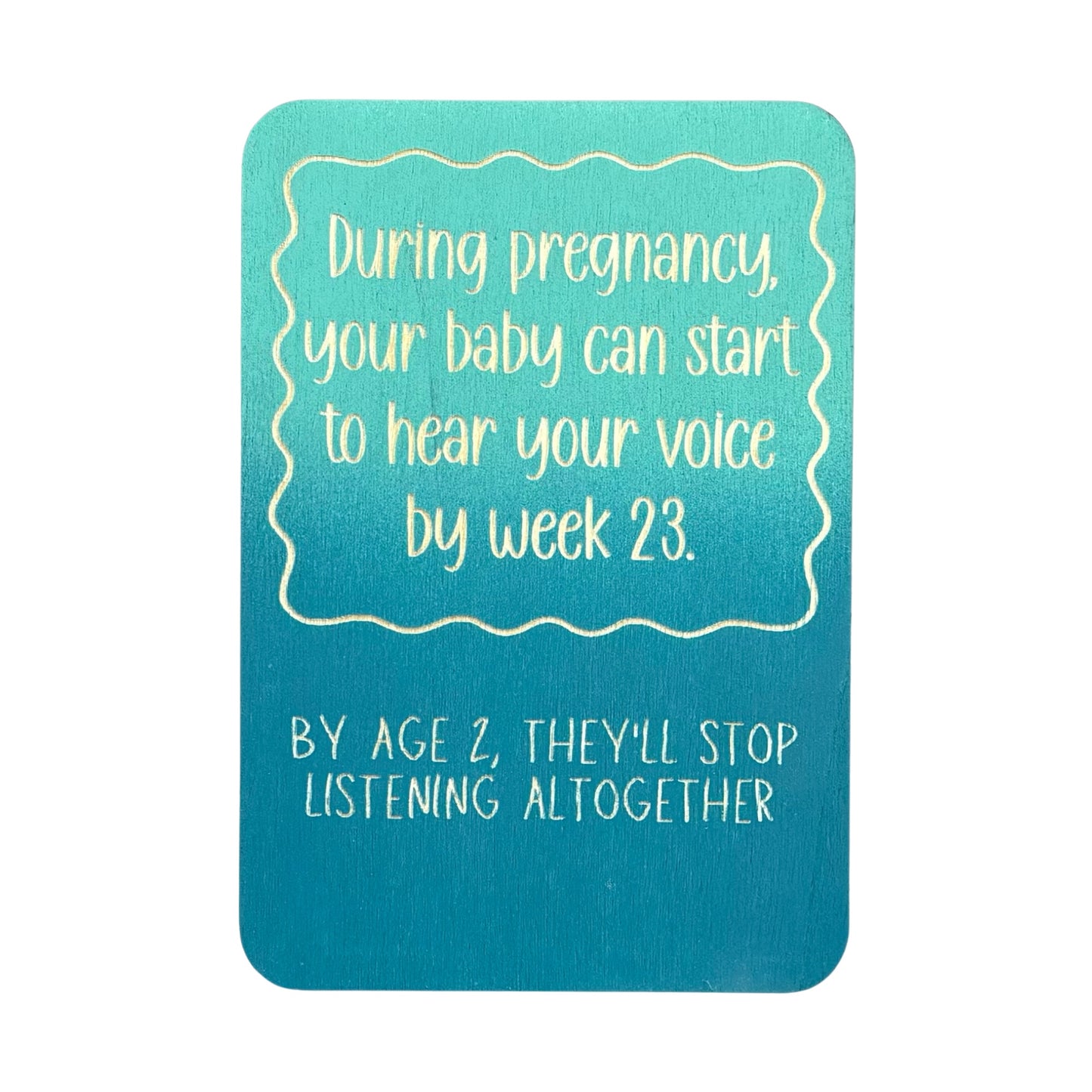 During Pregnancy, Your Baby Can Start To Hear Your Voice By Week 23