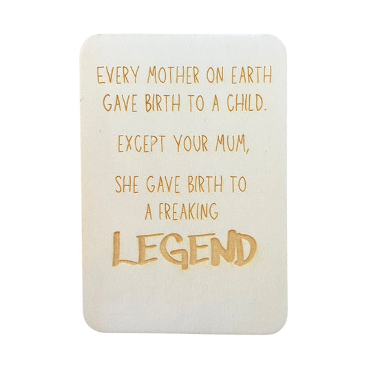 Every Mother On Earth Gave Birth To A Child