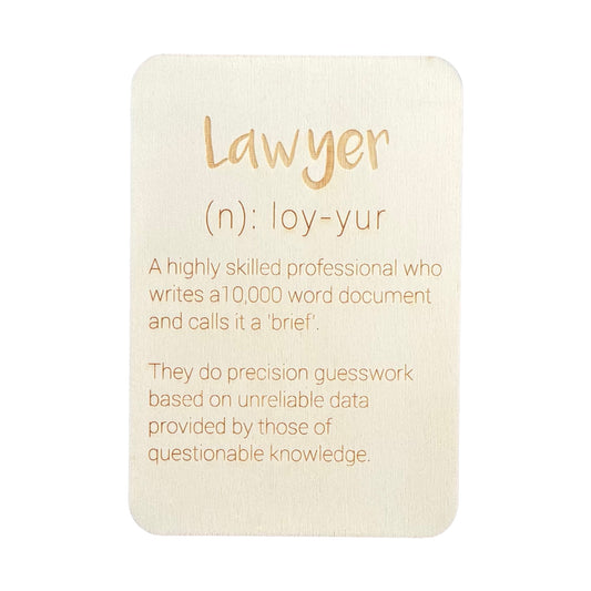 Lawyer (n)