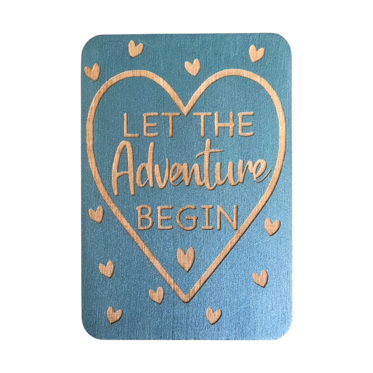 Let The Adventure Begin