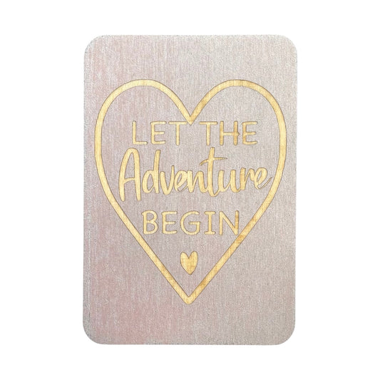 Let The Adventure Begin