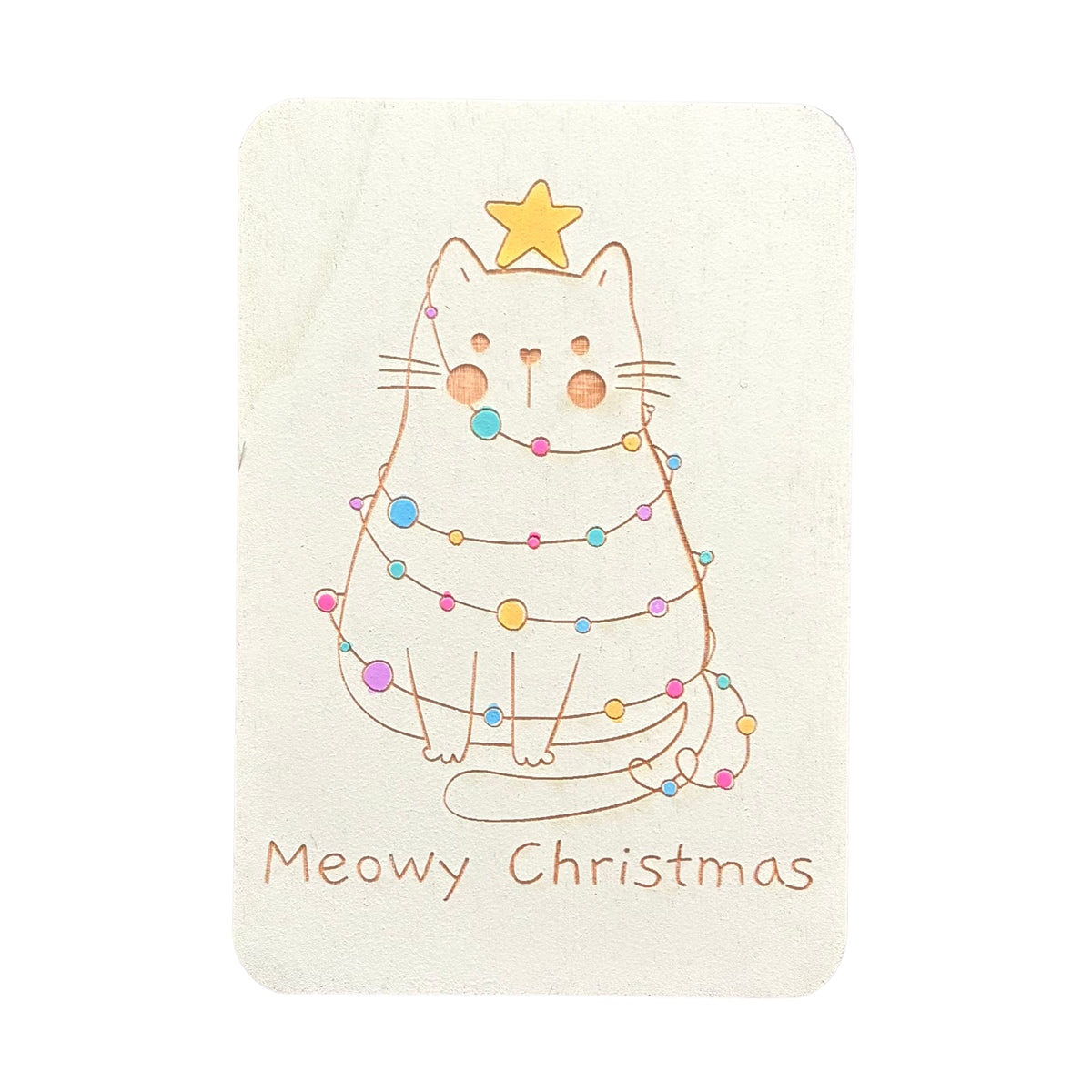 Xmas - Meowy Christmas - Cheeky Charlie Keep Cards