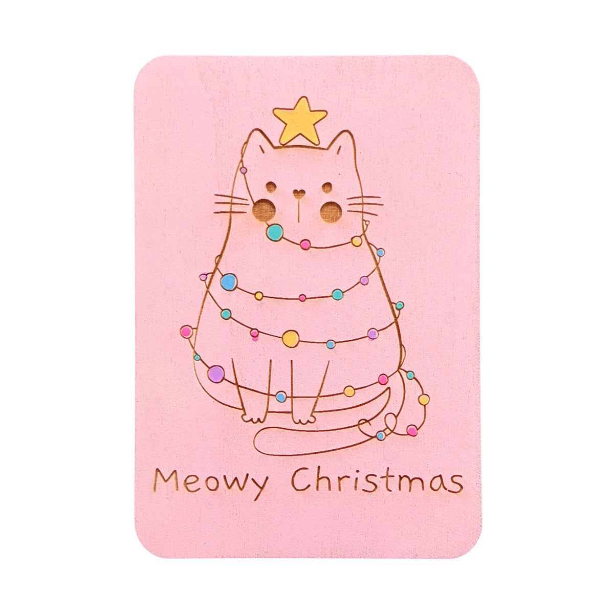 Xmas - Meowy Christmas - Cheeky Charlie Keep Cards