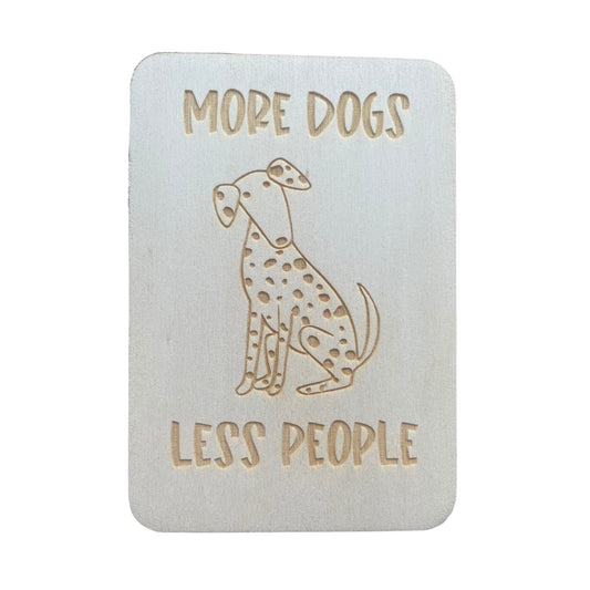 More Dogs Less People