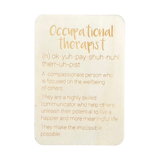 Occupational Therapist (n)