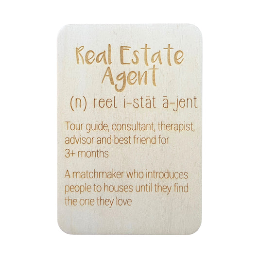Real Estate Agent - Cheeky Charlie Keep Cards