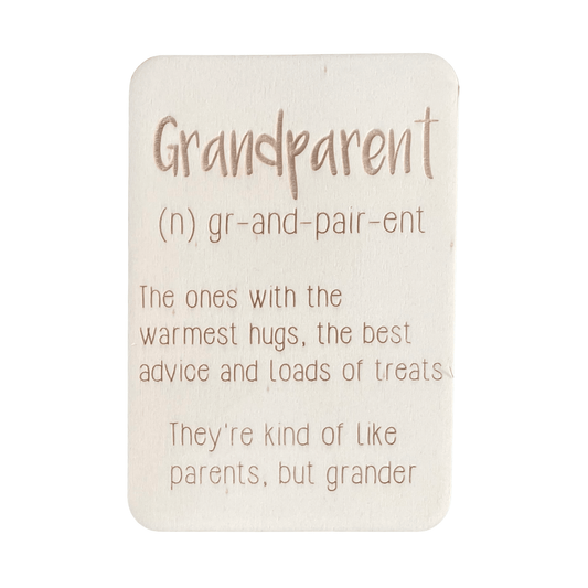 Grandparent (n) - Cheeky Charlie Keep Cards