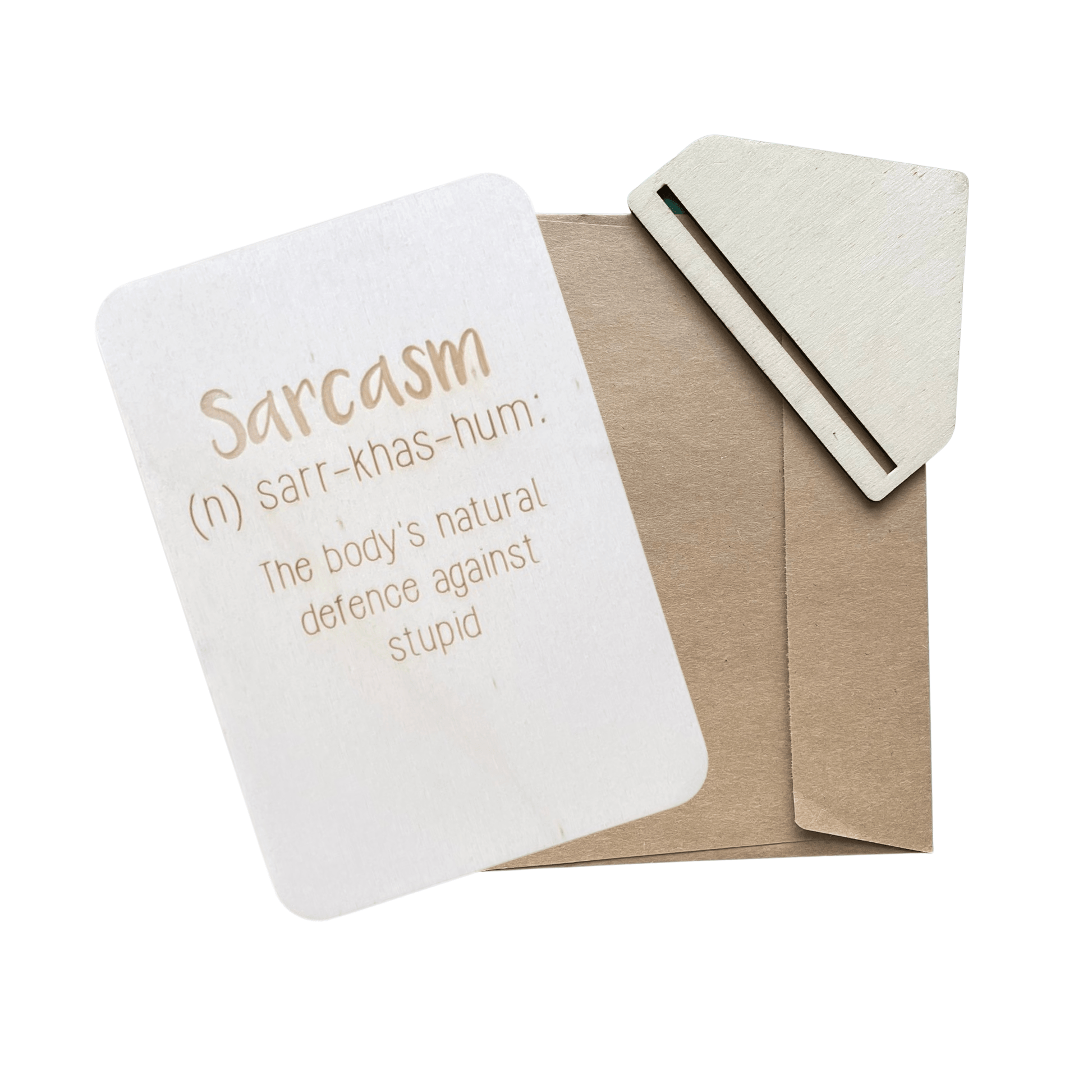 Sarcasm - Cheeky Charlie Keep Cards