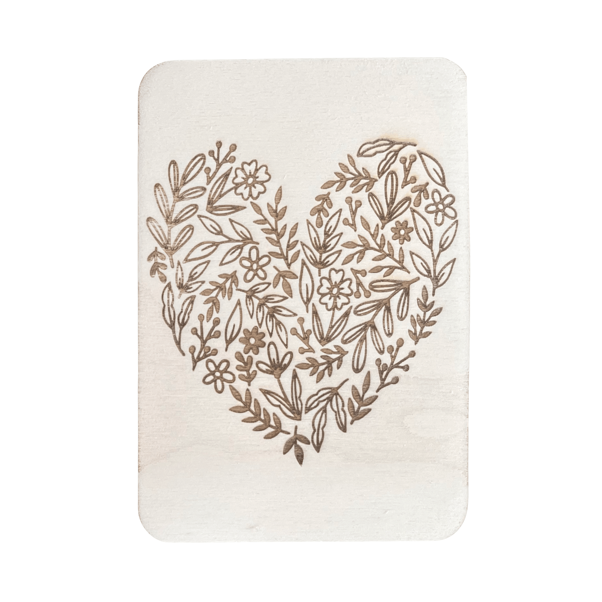 Floral Heart - Cheeky Charlie Keep Cards