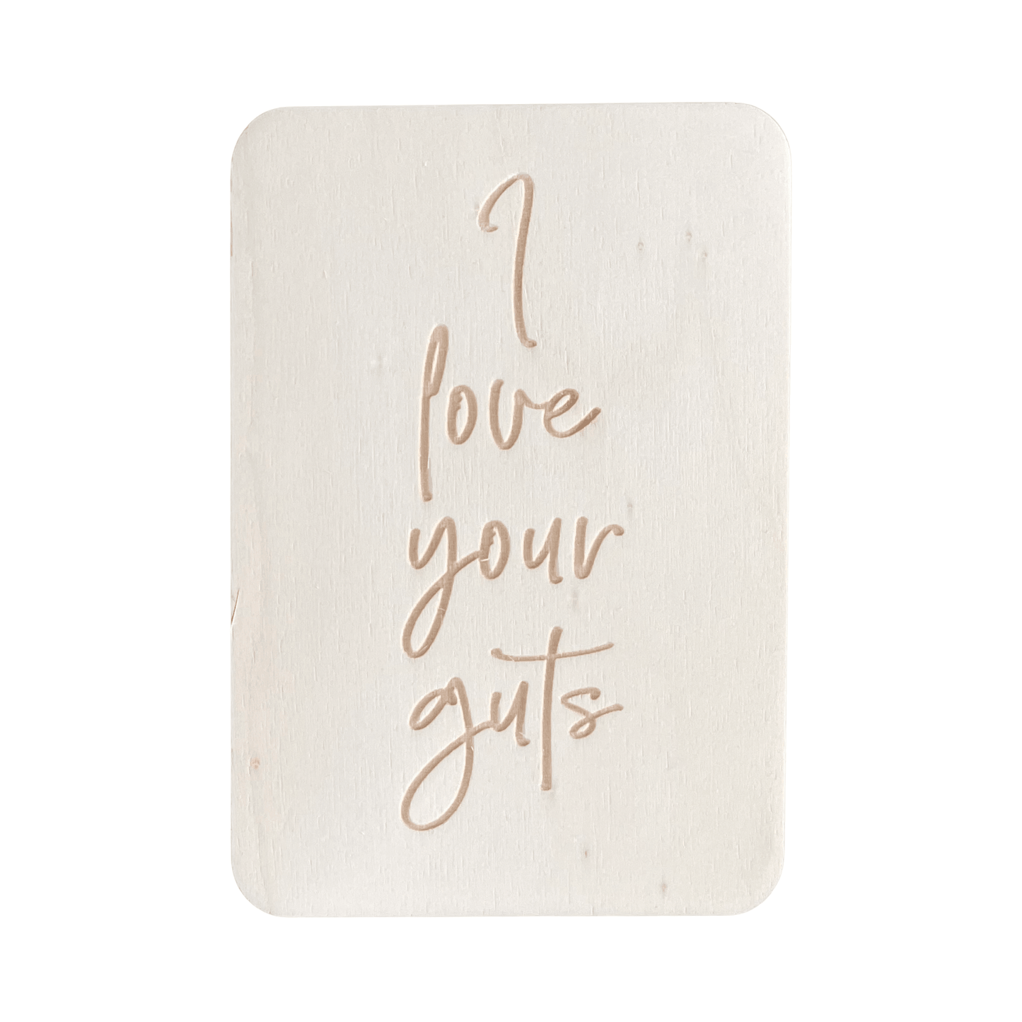 I Love Your Guts - Cheeky Charlie Keep Cards